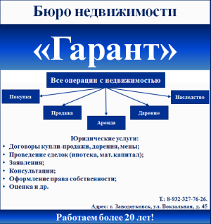 логотип  АН «Гарант-Заводоуковск»