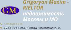 логотип  АН «Григорян Максим - риэлтор, gm-rieltor»