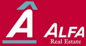 логотип  АН «ALFA REAL ESTATE»
