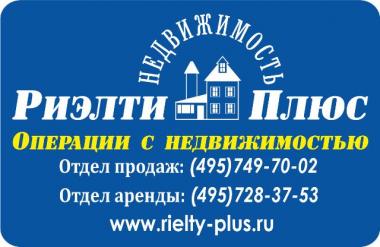 логотип  АН «РИЭЛТИ-ПЛЮС»