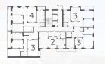 Корпус 3, б/c А, 3-этаж - планировка