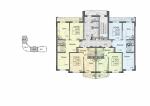 Типовой этаж (БС2) - планировка