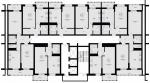 Секция 2, 2-16 этажи - планировка
