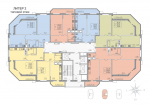 Корпус 2, типовой этаж - планировка