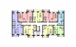 Корпус 6, б/с 1, 2-4 этажи - планировка