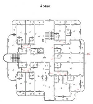 4 этаж - планировка