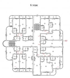6 этаж - планировка